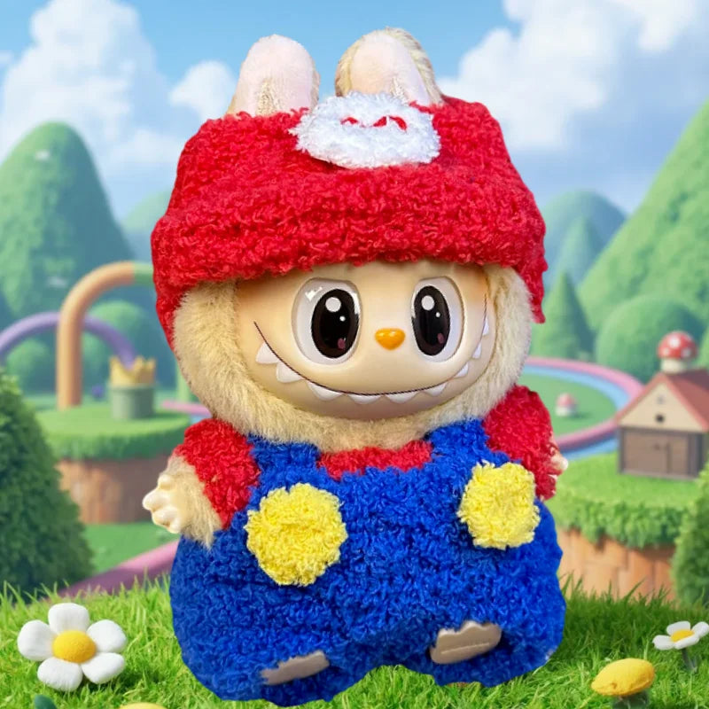 Labubu Mario Outfit